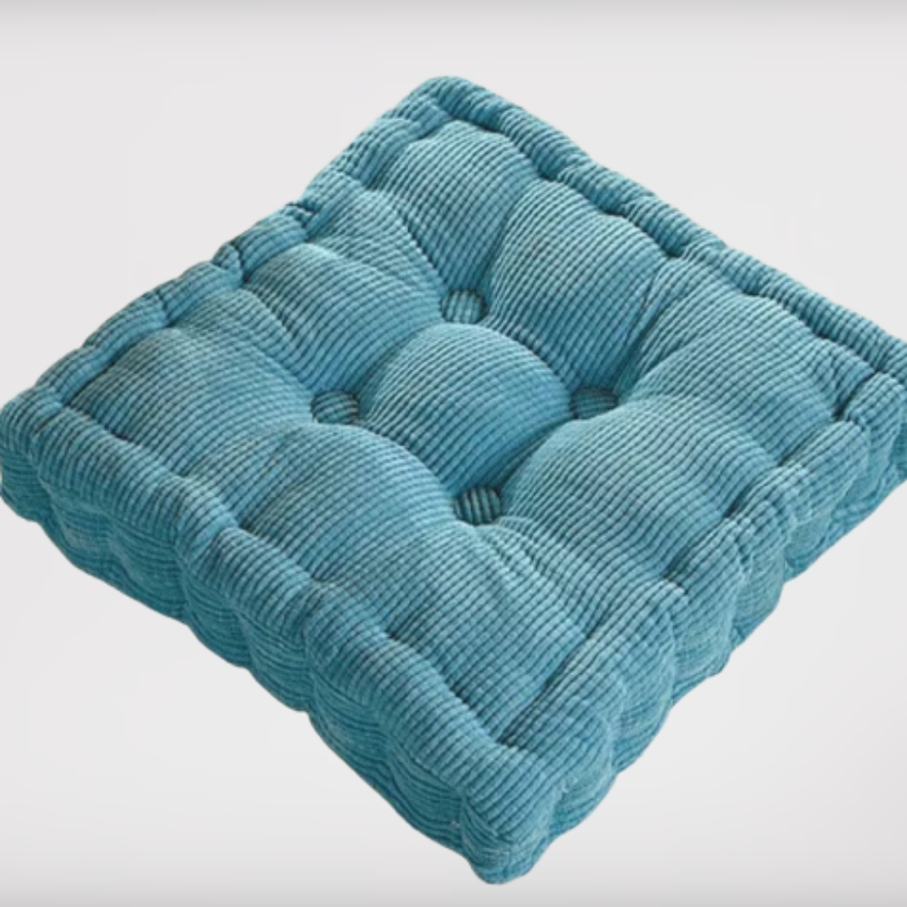 Floor cushion - light blue